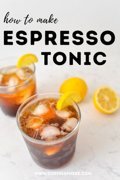 Sparkling Coffee Recipe, Coffee To Make At Home, Espresso Tonic Recipe, Expresso Recipes, Coffee Tonic, Espresso Tonic, Mixology Recipes, Bitters Recipe, Espresso Recipes