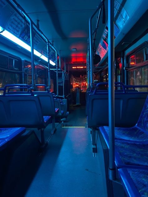 Blue Hour Aesthetic City, Bus Asthetic Picture, Environment Reference Photography, Desired Reality Aesthetic, Liminal City, Night Train Aesthetic, City Photography Night, Interesting Lighting, Higher Dimensions