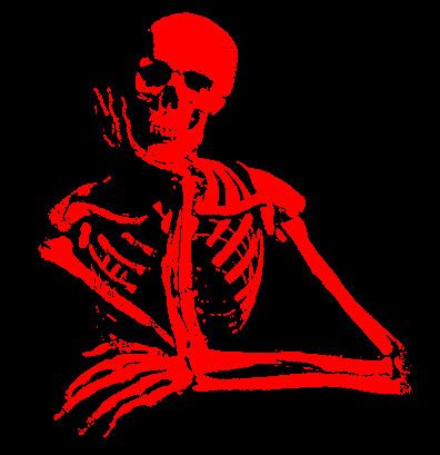 Red Skeleton Pfp, Black And Red Skeleton, Red Horror, Demon Inside, Red Skeleton, Red Aesthetic Grunge, Red Y2k, Red And Black Wallpaper, Red Filter