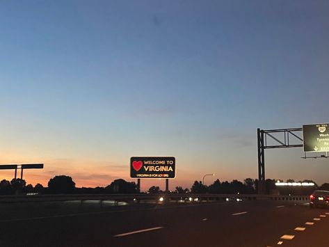 Virginia Aesthetic, Yorktown Virginia, Winchester Virginia, Flag Hanging, Night Drive, Virginia Is For Lovers, Usa States, Night Driving, Cinematic Photography