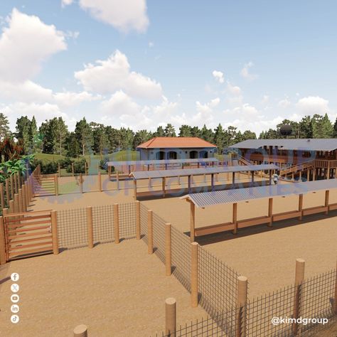 We’re excited to share our latest bespoke farm structure design—a 200-goat housing facility tailored to optimize space, comfort, and productivity for goat farming in Jinja! 🌱 Goat Structures, Goat Farming Ideas, Ranch Layout, Goat Housing, Agri Tourism, Goat Shed, Goat House, Farming Ideas, Farm Plans