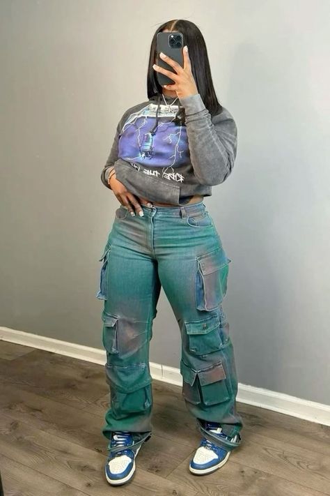 Girly Tomboy Outfits, Dunks Outfit Woman, Color Coordination, Plus Size Baddie Outfits, Streetwear Fashion Women, Cute Swag Outfits, Fashion Mistakes, Cute Everyday Outfits, Baddie Outfits Casual