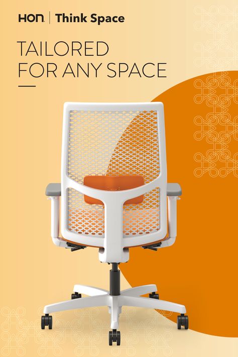 More details in the latest HON blog. Hon Office Furniture, Brochure Design Layouts, Social Media Creative, Company Office, Best Office Chair, Furniture Ads, Ad Ideas, Red Panels, Guest Chair