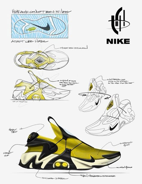 Nike Adapt, Shoes Sketch, Sneakers Sketch, Sneakers Design, Futuristic Shoes, Shoe Sketches, Diy Sneakers, Ananya Pandey, Concept Sketches