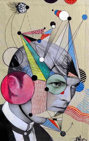 Book Cover Series, Loui Jover Art, Loui Jover, Collage Portrait, Vintage Book Cover, Photos Originales, Original Collage, Painting Class, Arte Pop