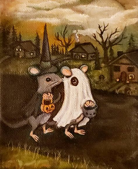 @thepoppytree on Instagram: “Day 17 #rat #mabsdrawlloweenclub #painting#art #trickortreat#rats #moon #mabsdrawlloweenclub2018 #witch #ghost #halloween#cute#rodent…” Witch Ghost, Halloween Cute, Ghost Halloween, Rodents, Bar Mitzvah, Painting Art, Wonderful Time, Mice, Rats