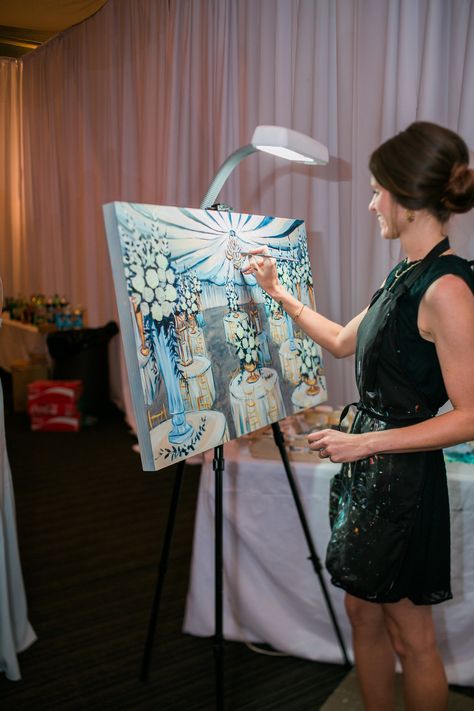 Live Event Painting, Live Painting Wedding, 4 Lifers, Wedding Surprise, Live Wedding Painting, Wedding Painter, Hall Painting, Wedding Activity, Art Live