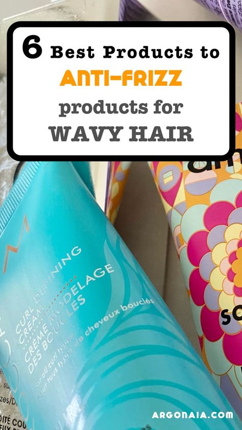 make wavy hair smooth Tame Frizzy Curly Hair, Prevent Frizzy Hair, Products For Wavy Hair, Curly Hair Diffuser, Fizzy Hair, Frizzy Wavy Hair, Curly Hair Growth, Humidity Hair, Anti Frizz Hair