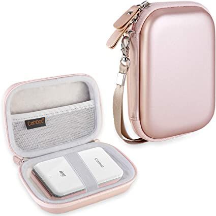 Amazon.com : Canboc Hard Carrying Case Replacement for Canon Ivy Mobile Mini CLIQ CLIQ+ CLIQ 2 CLIQ+ 2 Instant Camera Printer Wireless Bluetooth Photo Printer, Mesh Bag fit Photo Paper Cable, Rose Gold : Electronics Polaroid Camera Case, Canon Ivy, Mobile Photo Printer, Printer Storage, Polaroid Snap, Waterproof Digital Camera, Hp Sprocket, Instant Print Camera, Portable Photo Printer