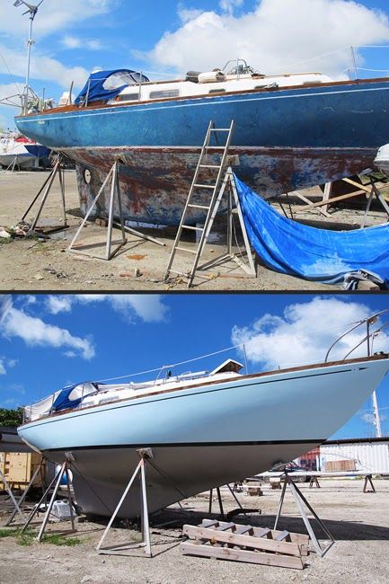 Not Quite Seasoned, but Very Well Salted: Before & Afters.  Blog about a boat remodel and traveling Boat Remodel, Sailboat Restoration, Boat Interior Design, Sailboat Interior, Sailboat Living, Boat Restoration, Make A Boat, Build Your Own Boat, Boat Projects