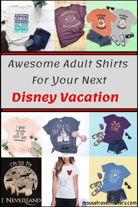 Best Disney Shirts, Adult Disney Shirts, Disney T Shirts, Disney Vacation Shirts, Disney Trip Shirts, Images Disney, Diy Disney Shirts, Disney World Shirts, Disney World Planning