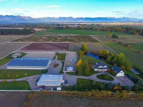 1460 Lower Valley Rd, Kalispell, MT 59901 | MLS #22118276 | Zillow Indoor Spa, Kalispell Montana, Kalispell Mt, Ranches For Sale, Travel Savings, Horse Ranch, Water Bodies, Farm Style, Propane Tank