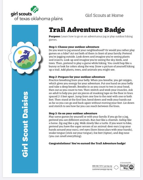 Daisy Trail Adventure Badge, Daisy Trail Adventure Badge Ideas, Daisy Badge Requirements, Daisy Journey Ideas, Daisy Badges, Daisy Activities, Daisy Ideas, Girl Scout Troop Leader, Badge Ideas