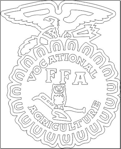 Ffa Logo, Ffa Emblem, Western Clip Art, Logo Silhouette, Logo Outline, High School Activities, Barn Wood Projects, First Day Of School Activities, Picture Templates