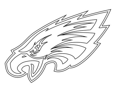 Coloring Pages Football, Lets Go Buffalo, Eagle Football, Superman Tattoos, Eagles Colors, Football Coloring, Eagles Philadelphia, Football Coloring Pages, Stencil Logo