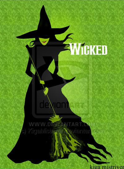 a little bit wicked by KigaMistriver.deviantart.com on @deviantART Helloween Wallpaper, Wicked Musical, Wicked Witch Of The West, Land Of Oz, Something Wicked, A Broom, Vampire Art, Defying Gravity, Yellow Brick Road