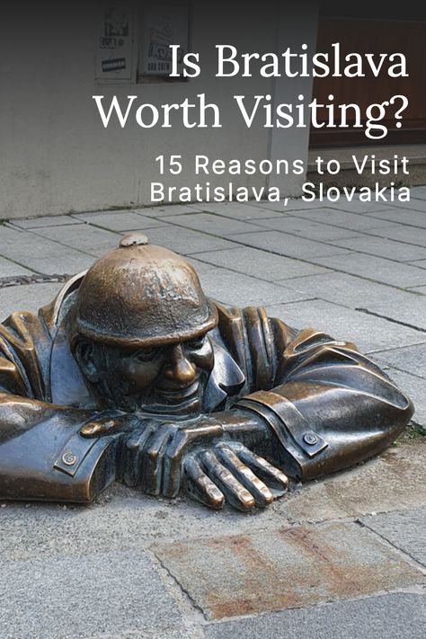 Why you should visit Bratislava, Slovakia and what to do when you get there. #bratislava #slovakia #easterneurope #underrated #hiddengem #whyvisit Kosice Slovakia, Bojnice Castle, Slovakia Castles, Slovakia Travel, Slovakia Mountains, Brazil Culture, Travel Austria, Visit Slovenia, Foto Inspo