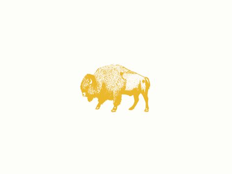 Buffalo Graphic Design, Water Buffalo Tattoo, Bison Drawing, Buffalo Illustration, Great White Buffalo, Buffalo Drawing, Buffalo Tattoo, Buffalo Logo, Bison Art