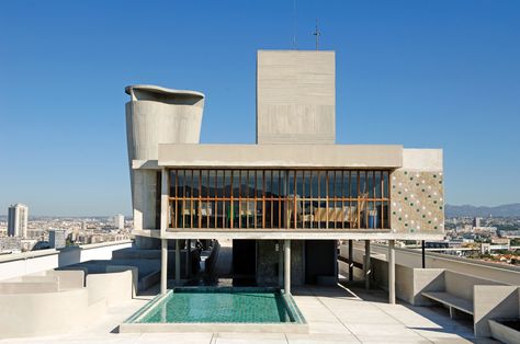 The designer behind the hit brand Jacquemus tells AD about his favorite futuristic architecture in his native country 1960s Architecture, Space Age Modern, Corbusier Architecture, Villa Savoye, Brutalism Architecture, Mcm House, European Architecture, Architecture Photo, Brutalism