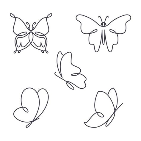 Baby Zebra Drawing, St Tattoo, Beauty Logos, Easy Butterfly Drawing, Artsy Tattoos, Butterfly Outline, Business Card Set, Flower Symbol, Simple Butterfly