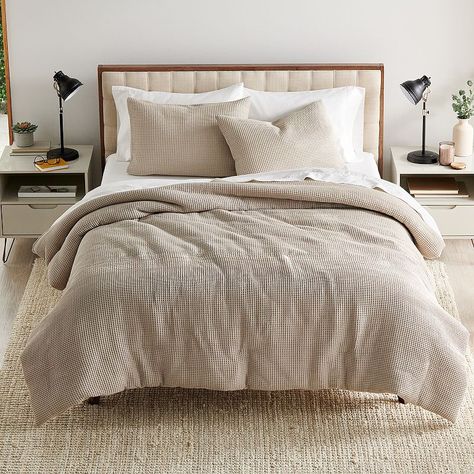 Waffle Comforter, Taupe Comforter, Tan Bedding, Neutral Comforter, Taupe Bedding, Bedroom Comforter Sets, Beige Comforter, Bed Comforter Sets, Beige Bed