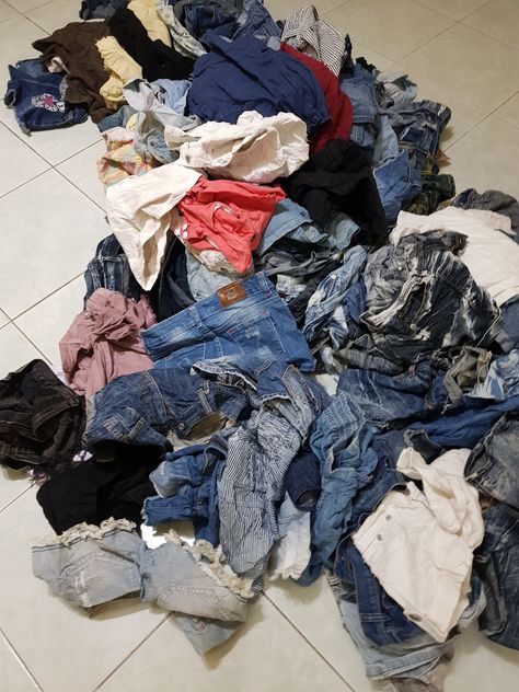 Ukay Ukay, Bataan, Laundry Clothes, Denim Shorts