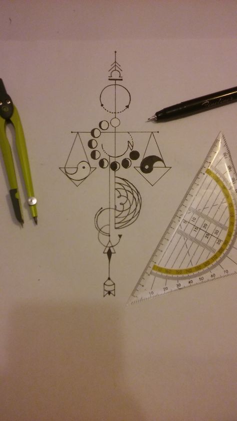 Libra Tattoo Sternum, Libra Rib Tattoo, Balance Of Good And Evil Tattoo, Libra Scale Drawing, Creative Libra Tattoo, Sun And Moon Scales Tattoo, Libra Sternum Tattoo, Libra Spine Tattoo, Libra Moon Tattoo