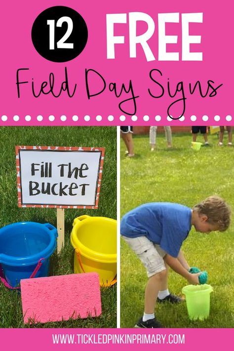 Field Day is such a fun event for the end of the school year! Don’t stress about planning what to do. Here are some easy, yet fun games for kids to play. These activities are cheap and easy to throw together! #fieldday #forkids #fielddaygames #fielddayactivities Field Day Games For Kids, Field Day Activities, School Carnival Games, Field Day Games, Carnival Games For Kids, Picnic Games, Outside Games, Water Games For Kids, Water Games