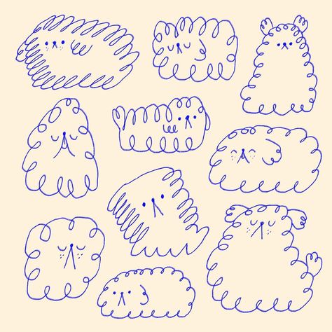 Curls Illustration, Environmental Campaign, Upcycle Sewing, Pencil Drawings Easy, Mini Drawings, Animal Sketches, Sketchbook Inspiration, Art Collage Wall, Diy Pattern