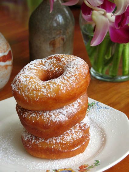 Crazy for Fresh Doughnuts! - Artisan Bread in Five Minutes a Day Zoe Francois, Brioche Donuts, Deep Fried Recipes, Fried Recipes, Fried Apple, Homemade Doughnuts, Brioche Recipe, Pork Roll, Breakfast Bread Recipes