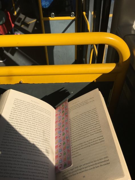 reading on the bus Reading On The Bus, Taking The Bus Aesthetic, Bus Aethstetic, Manifesting School, Reading Buses, Dream Studies, Dream University, 2024 Moodboard, Class Meetings