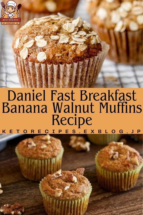 IntroductionEmbarking on the Daniel Fast journey requires a thoughtful approa... Daniel Fast Banana Muffins, Daniel Fast Muffins, Recipes For The Daniel Fast, Daniel Fast Breakfast Ideas, Fasting Meditation, Daniel Fast Breakfast, The Daniel Fast, Daniel Diet, Banana Walnut Muffins