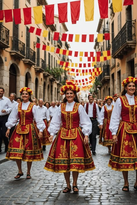 5 Exciting Spanish Cultural Festivals You Need to Experience! Spanish Culture Aesthetic, Spain Festival, Spanish Festivals, Culture Landscape, La Tomatina, Spain Tourism, Spain Country, Running Of The Bulls, Latin Culture