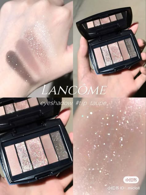 Lancome Eyeshadow Palette, Lancome Makeup Aesthetic, Lancome Makeup Products, Lancome Aesthetic, Dior Makeup Aesthetic, Eyeshadow Aesthetic, Dior Eyeshadow Palette, Chanel Eyeshadow, Lancome Eyeshadow