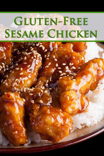 Gluten Free Sesame Chicken, Gluten Free Chinese Food, Midnight Munchies, Gluten Free Chinese, Gluten Free Chicken Recipes, Sesame Chicken Recipe, Gluten Free Main Dishes, Sesame Chicken, Gluten Free Recipes For Dinner