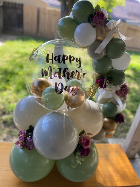 Balloon Hug, Balloon Collage, Balloon Box, Graduation Balloons, Green Balloon, Decorations Party, Balloon Decorations, Happy Mothers Day, Happy Mothers