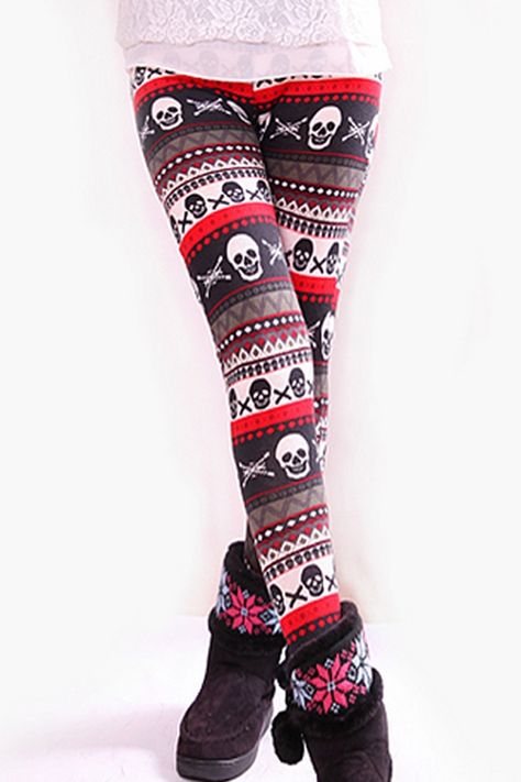 Gym Items, Skull Leggings, Skull Clothing, Cute Leggings, Fitness Leggings, Skull Fashion, Print Leggings, Skull Print, Printed Leggings