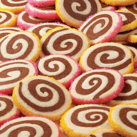 Pinwheel Cookies Pin Wheel Cookies Recipes, Maurice Lennel Pinwheel Cookies, Pin Wheel Cookies, Spiral Cookies, Pinwheel Cookies Recipe, Swirl Cookies, Pin Wheels, Pinwheel Cookies, Pin Wheel