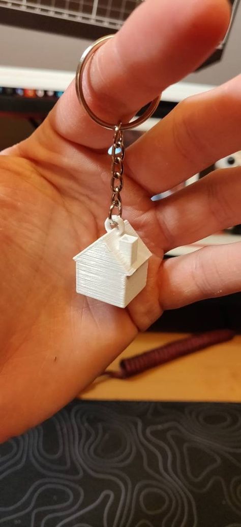 Cute Little House, House Keychain, Cute Little Houses, House Keys, Crafty Kids, Model Homes, Little House, 3d Printer, Belgium