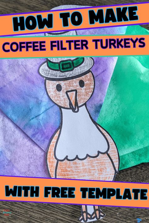 If you are looking for a fun and easy Thanksgiving craft that kids will love, coffee filter turkeys are a perfect way to bring creativity and festive cheer to the holiday season! Using simple materials like coffee filters and markers, this colorful craft is not only a breeze to make, but also a wonderful way to keep kids entertained while preparing for Thanksgiving. Thanksgiving crafts for kids, kids crafts, kids activities, toddler crafts, Holiday crafts, holiday printables, Thanksgiving Coffee Filter Turkey Preschool, Coffee Filter Turkeys, Coffee Filter Turkey Craft, Coffee Filter Turkey, Quick Kids Crafts, Craft Thanksgiving, Easy Thanksgiving Crafts, Coffee Filter Crafts, Crafts Holiday