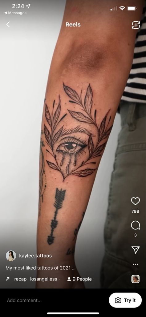 Eye Floral Tattoo, Lovers Eye Tattoo, Crying Eye Tat, Eye Flower Tattoo, 23 Tattoo, Egyptian Eye Tattoos, Tat Inspiration, Mail Inspo, Gang Tattoos