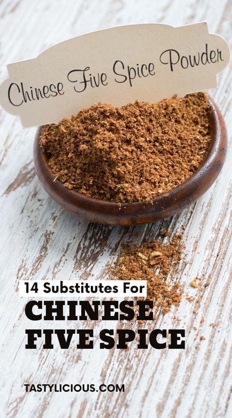 can i substitute allspice for chinese five spice | chinese five spice substitutes | substitutes for chinese five spice powder | what can you use instead of 5 spice | Best Substitute for Chinese Five Spice | Simple Chinese 5-Spice Substitutes 5 Spice Powder, Asian Seasoning, Chinese Five Spice, Chinese Five Spice Powder, Chinese 5 Spice, Chinese Spices, Salt Free Seasoning, 5 Spice, Diy Herbal Remedies