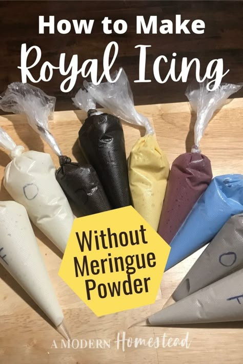 Royal Icing Recipe Without Meringue, Royal Icing Recipe Without Meringue Powder, Flooding Icing Recipe, Decorating Icing Recipe, Best Royal Icing, Best Royal Icing Recipe, Easy Royal Icing, Royal Icing Recipes, Royal Frosting