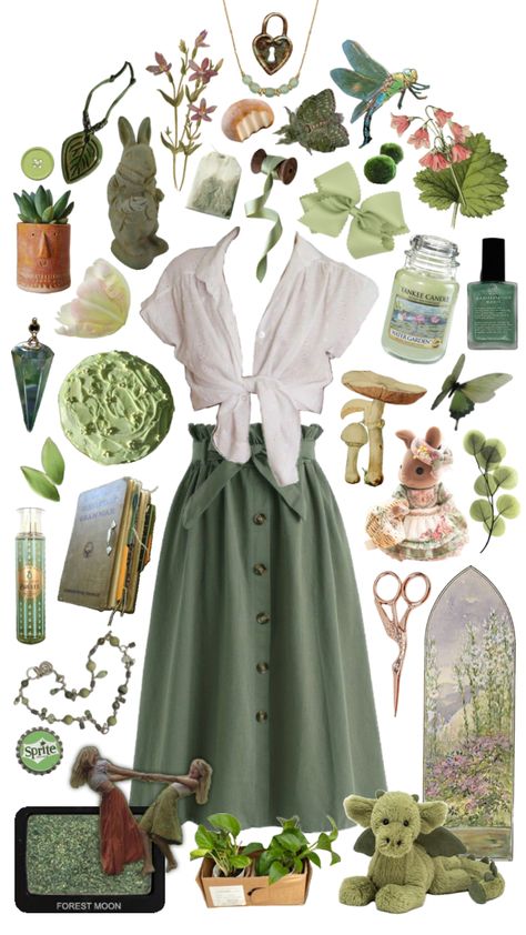 #green #cream #cottagecore #garden #beauty #fashion #outfitideas #outfitinspo #aesthetic Fairy Aesthetic Outfit, Cottagecore Garden, Aesthetic Shuffles, Fairy Aesthetic, + Core + Aesthetic, Green Cream, Aesthetic Outfits, Cottage Core, Beauty Fashion