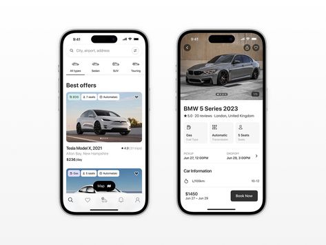 GoDrive Carsharing App iOS Car App Design, Search Ui, Ux Project, Car Rental App, Car App, Car Ui, Rent Car, Uiux Design, App Inspiration