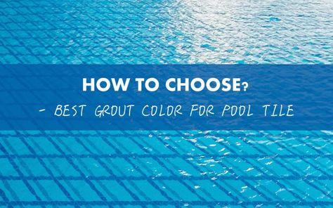 How To Choose Best Grout Color For Pool Tile? - ANT TILE • Triangle Tiles & Mosiacs • Floors, Kitchen, Bathroom, Walls, & Accents Tile Grout Ideas, Choosing Pool Tile, Tile Grout Color, Grout Colors, Pool Mosaic Tiles, Swimming Pool Mosaics, Triangle Tiles, Mosaic Pool Tile, Green Pool