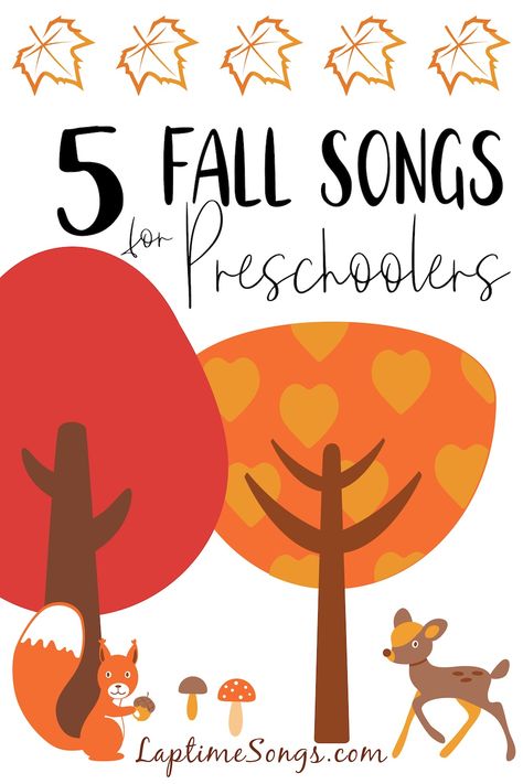 October Songs Preschool, Fall Leaf Songs Preschool, Fall Theme Songs Preschool, Preschool Fall Songs And Fingerplays, Fall Songs For Kindergarten, November Curriculum For Infants, Fall Finger Plays For Preschool, Fall Weather Theme Preschool, Fall Fingerplays Preschool