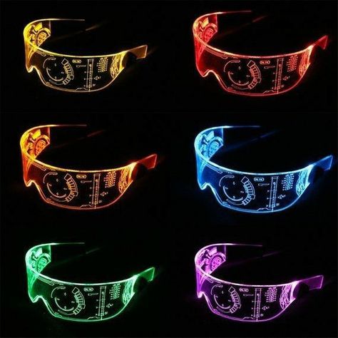 Glowing Glasses, New Technology Gadgets, Cyberpunk Aesthetic, Cyberpunk Fashion, Spy Gadgets, Futuristic Technology, Cool Technology, Technology Gadgets, Disney Marvel