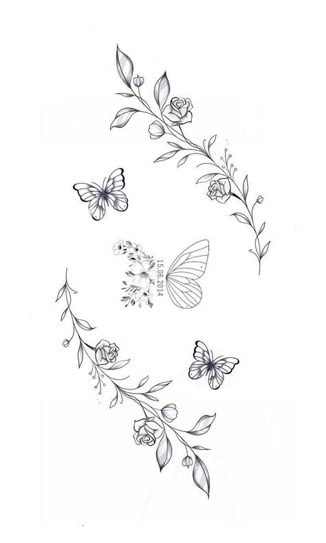 Delicate Forearm Tattoo, Wrap Around Tattoos, Unique Butterfly Tattoos, Wrap Around Tattoo, Thigh Wrap, Arm Sleeve Tattoos For Women, Small Girly Tattoos, Wrap Tattoo, Ankle Tattoos For Women