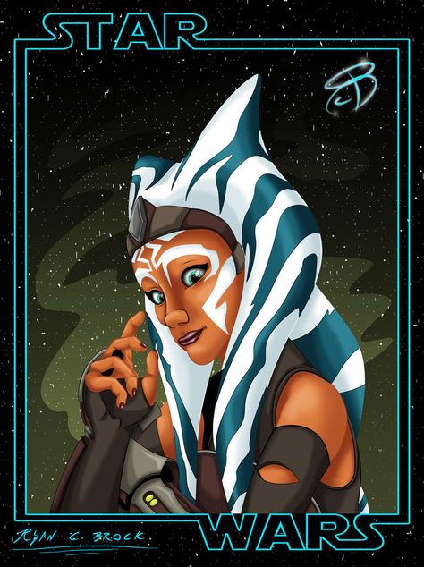 Ashoka Tano Wallpaper, Ahsoka Fulcrum, Ahsoka Tattoo, Anakin And Ahsoka, Star Wars Painting, Ashoka Tano, Star Wars Background, Star Wars Ahsoka, Star Wars Jokes